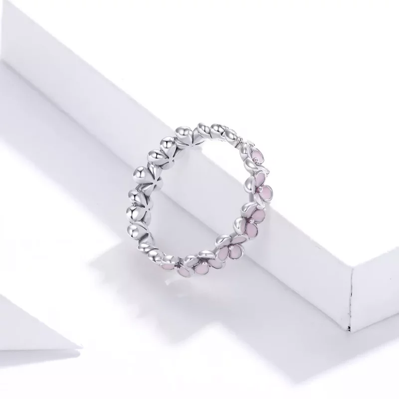 (imagen para) Anillo de Corona de Plata de Estilo Pandora - SCR681 - Ver 3
