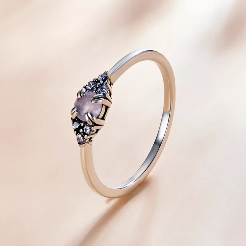 (imagen para) Anillo de estilo Pandora de Amor Eterno - SCR534-PK - Ver 2