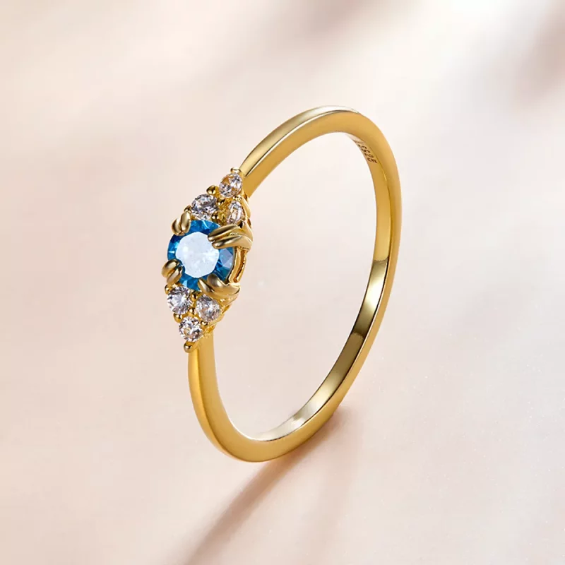 (imagen para) Anillo de estilo Pandora Eternal Love - SCR534-LB - Ver 2