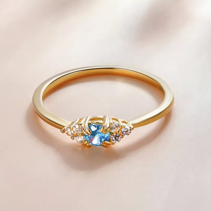 (imagen para) Anillo de estilo Pandora Eternal Love - SCR534-LB - Ver 3
