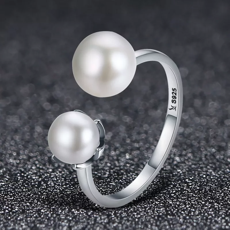 (imagen para) Anillo de plata de estilo Pandora Infatuate of Love - SCR192 - Ver 3