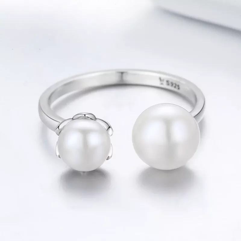 (imagen para) Anillo de plata de estilo Pandora Infatuate of Love - SCR192 - Ver 5