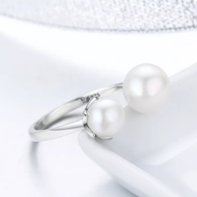 (imagen para) Anillo de plata de estilo Pandora Infatuate of Love - SCR192 - Ver 6