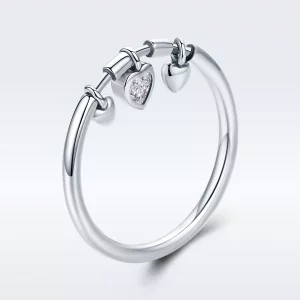 (imagen para) Anillo de plata estilo Pandora con dije "Fresh As You" - SCR215
