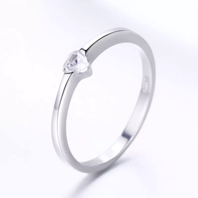 (imagen para) Anillo de plata estilo Pandora Simple Grace - SCR450 - Ver 2