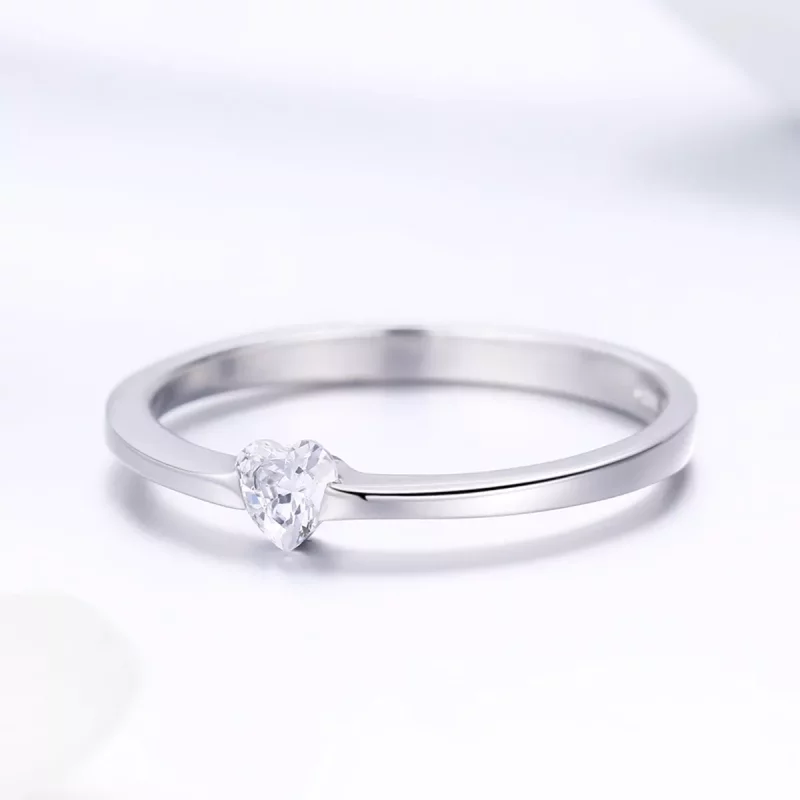 (imagen para) Anillo de plata estilo Pandora Simple Grace - SCR450 - Ver 3
