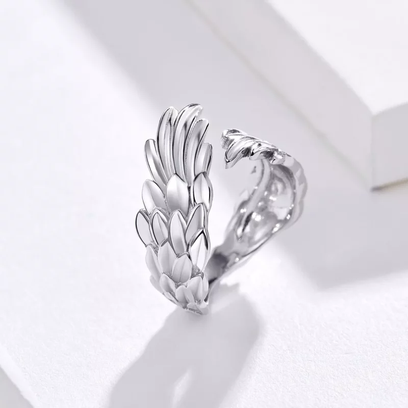 (imagen para) Anillo de plata Pandora Style Alas de Esperanza - SCR512 - Ver 2