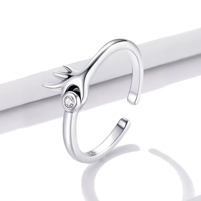 (imagen para) Anillo estilo Pandora Ok Open - BSR198 - Ver 2