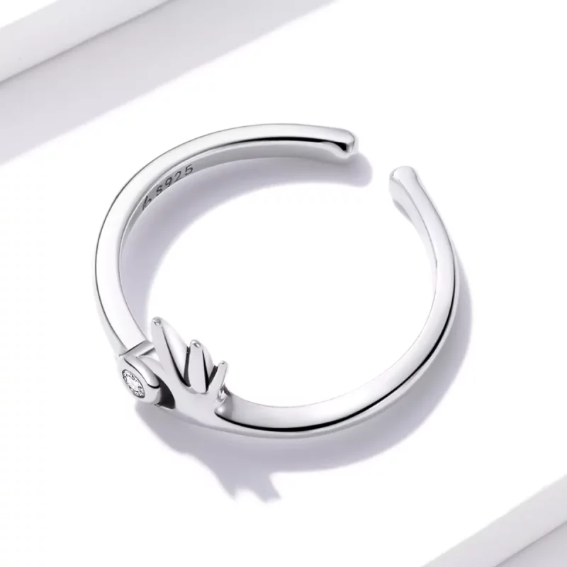 (imagen para) Anillo estilo Pandora Ok Open - BSR198 - Ver 3