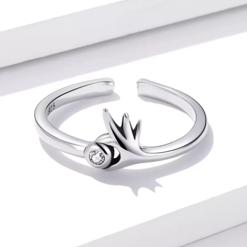 (imagen para) Anillo estilo Pandora Ok Open - BSR198 - Ver 4