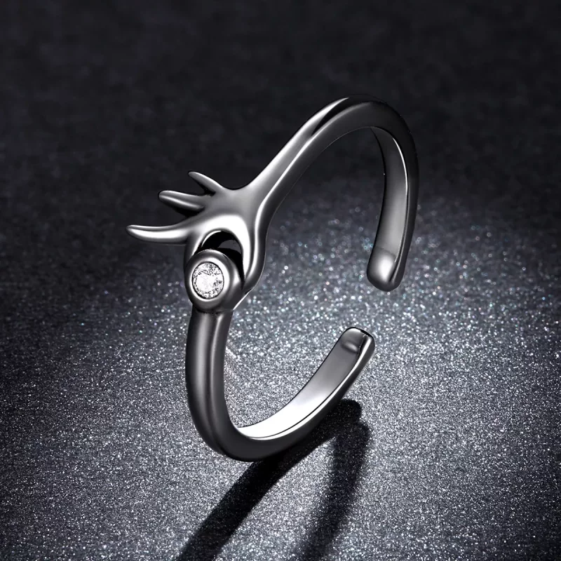 (imagen para) Anillo estilo Pandora Ok Open - BSR198 - Ver 5