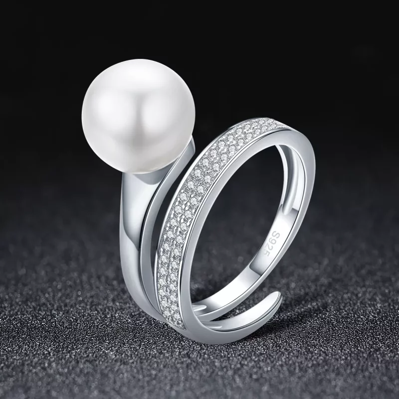 (imagen para) Anillo Pandora Style Declaración de Gracia en Plata - SCR231 - Ver 3