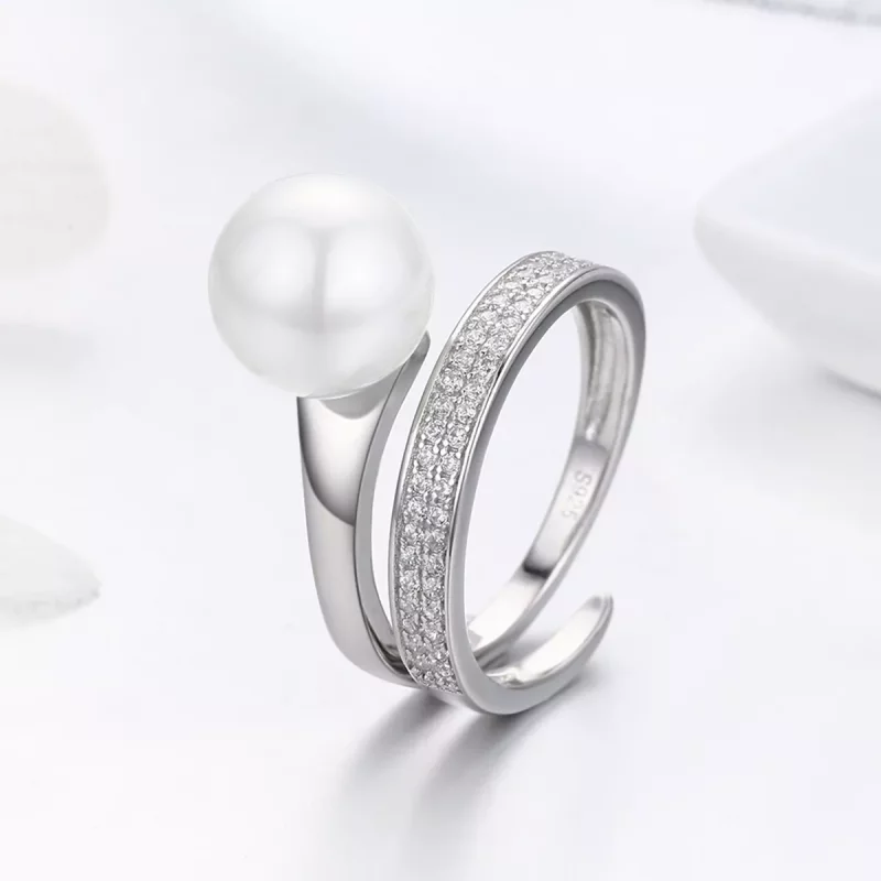 (imagen para) Anillo Pandora Style Declaración de Gracia en Plata - SCR231 - Ver 4
