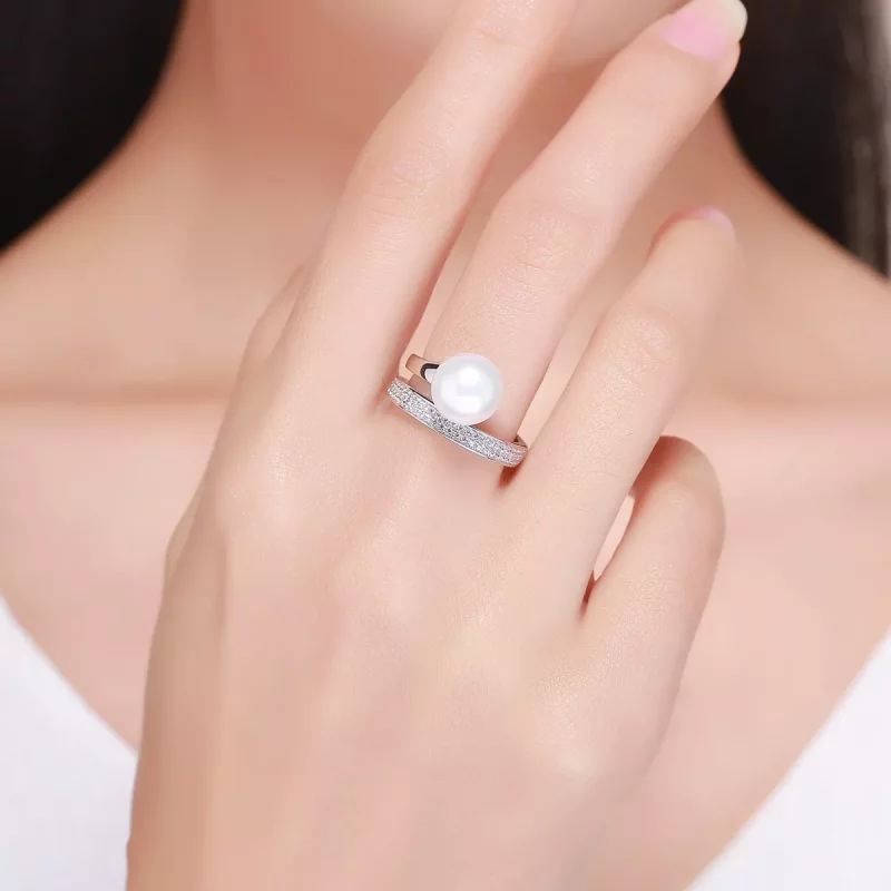 (imagen para) Anillo Pandora Style Declaración de Gracia en Plata - SCR231 - Ver 7