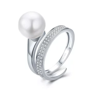 Anillo Pandora Style Declaración de Gracia en Plata - SCR231 (imagen para) Anillo Pandora Style Declaración de Gracia en Plata - SCR231