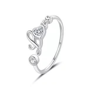 (imagen para) Anillo Pandora Style Love Open - BSR146