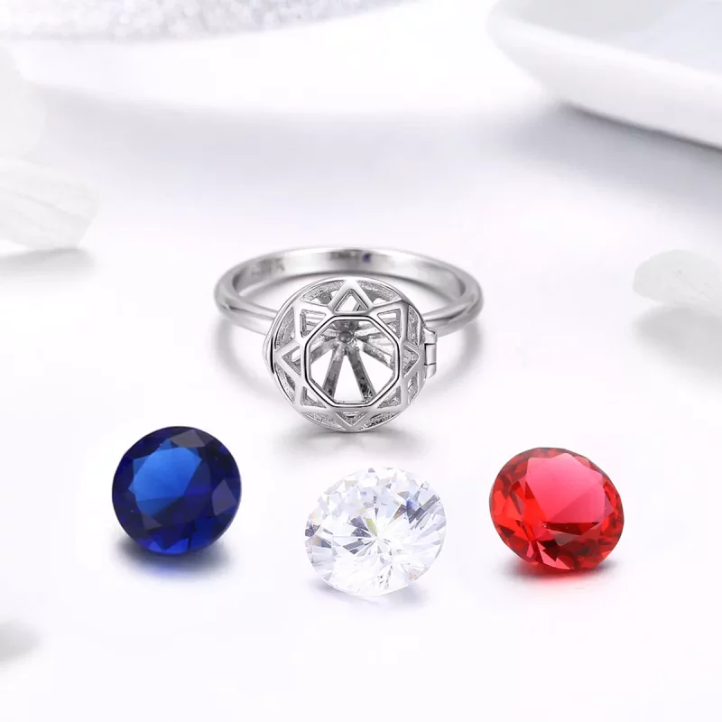 (imagen para) Anillo Testimonio de Amor en Plata Estilo Pandora - SCR492 - Ver 3