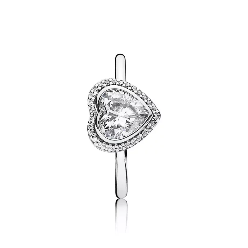 (imagen para) Amor destellante 190929CZ Anillos PANDORA - Ver 4