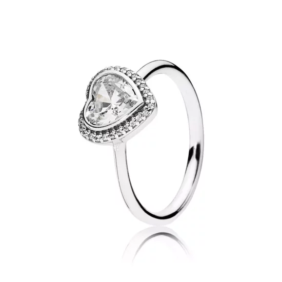 (imagen para) Amor destellante 190929CZ Anillos PANDORA