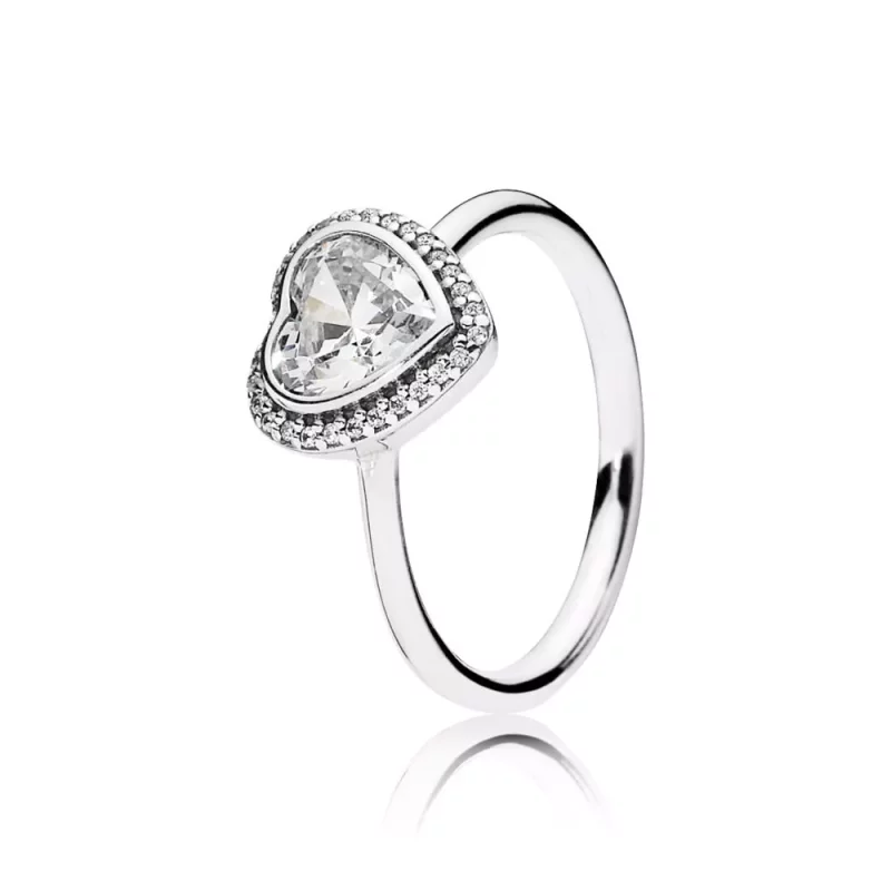 (imagen para) Amor destellante 190929CZ Anillos PANDORA
