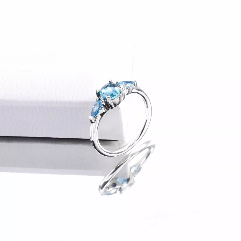 (imagen para) Anillo Adornos de Hielo - PANDORA - Ver 3