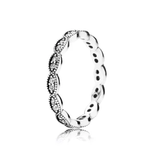 Anillo Banda de Hojas Brillantes 190923CZ Anillos PANDORA (imagen para) Anillo Banda de Hojas Brillantes 190923CZ Anillos PANDORA