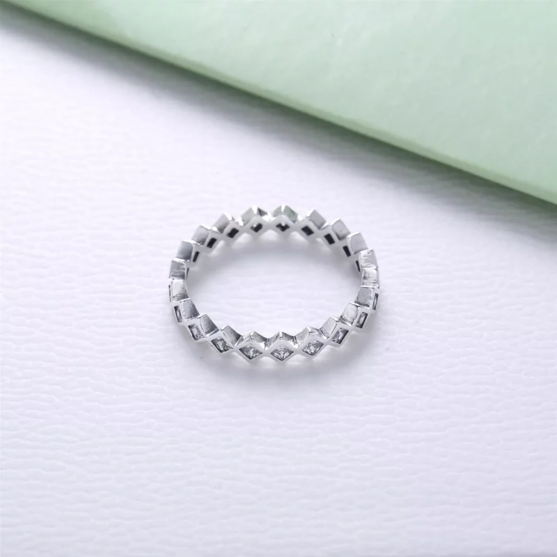 (imagen para) Anillo Brillante Seducci&oacute;n Princesa 190944CZ Anillos PANDORA - Ver 3