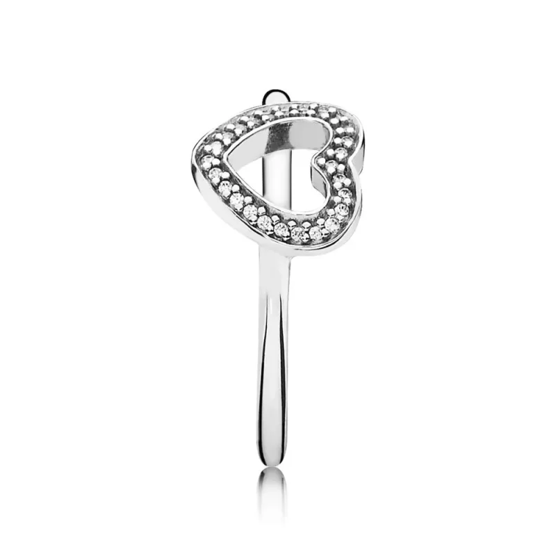 (imagen para) Anillo Coraz&oacute;n PANDORA - Ver 4