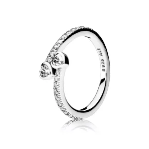 (imagen para) Anillo Corazones para Siempre - PANDORA
