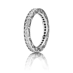 (imagen para) Anillo de plata de ley, circonita c&uacute;bica - PANDORA