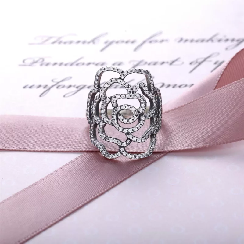 (imagen para) Anillo de rosas PANDORA - Ver 2