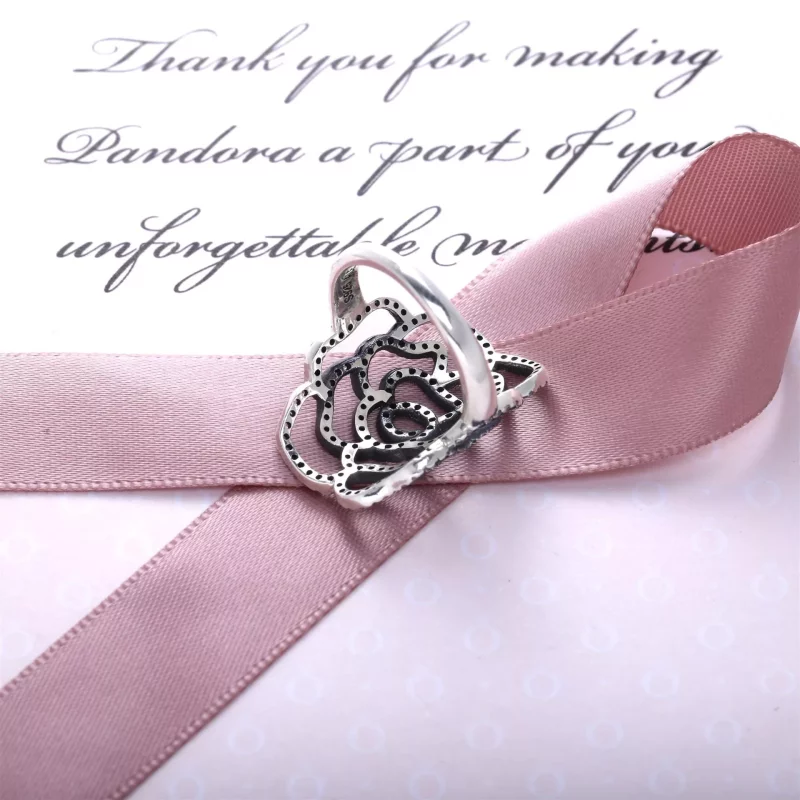 (imagen para) Anillo de rosas PANDORA - Ver 3