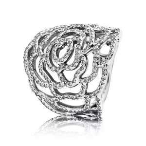 (imagen para) Anillo de rosas PANDORA