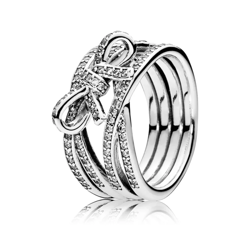 (imagen para) Anillo Delicado Coraz&oacute;n - PANDORA