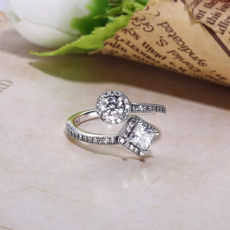 (imagen para) Anillo Elegancia Abstracta 191031CZ Anillos PANDORA - Ver 2