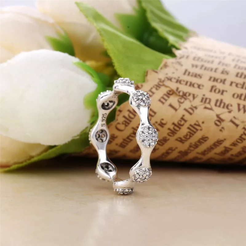 (imagen para) Anillo en PANDORA Rose Moderno LovePods&trade; PANDORA - Ver 3