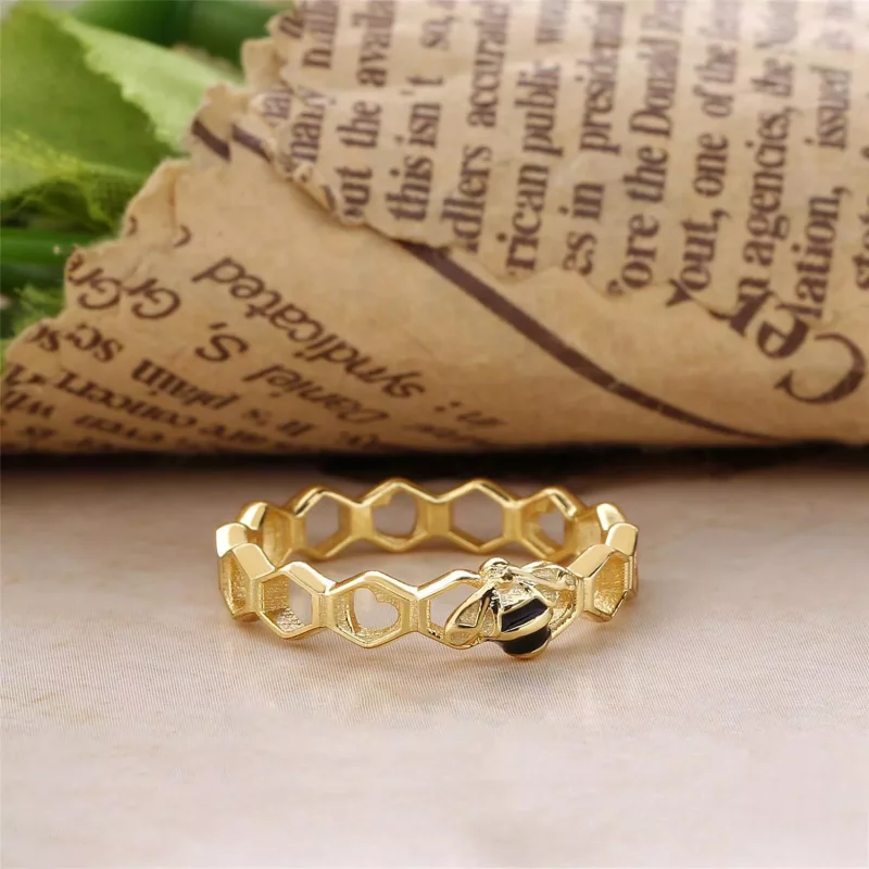 (imagen para) Anillo en PANDORA Shine Abeja - Ver 4