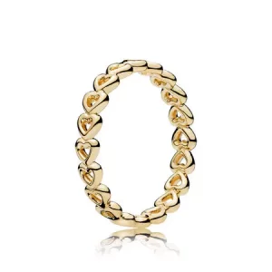 (imagen para) Anillo en PANDORA Shine Amor Entrelazado