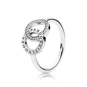 (imagen para) Anillo en plata de ley C&iacute;rculos de PANDORA