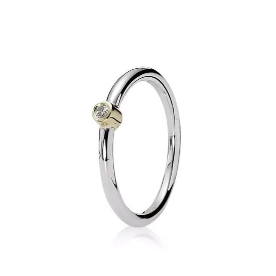 (imagen para) Anillo en plata de ley Estrella de la ma&ntilde;ana PANDORA
