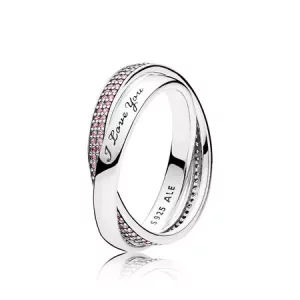 (imagen para) Anillo en plata de ley Promesa PANDORA