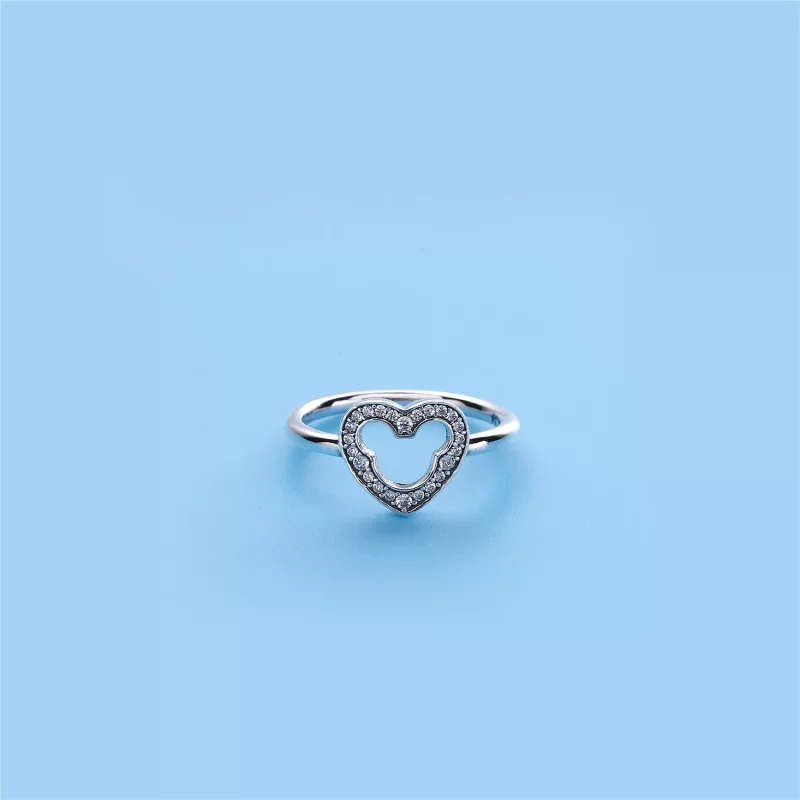 (imagen para) Anillo en plata de ley Silueta de mickey PANDORA - Ver 2
