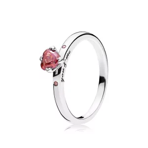 (imagen para) Anillo en plata de ley T&uacute; & Yo - PANDORA