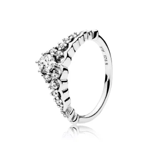 (imagen para) Anillo en plata de ley Tiara de Cuento de Hadas - PANDORA