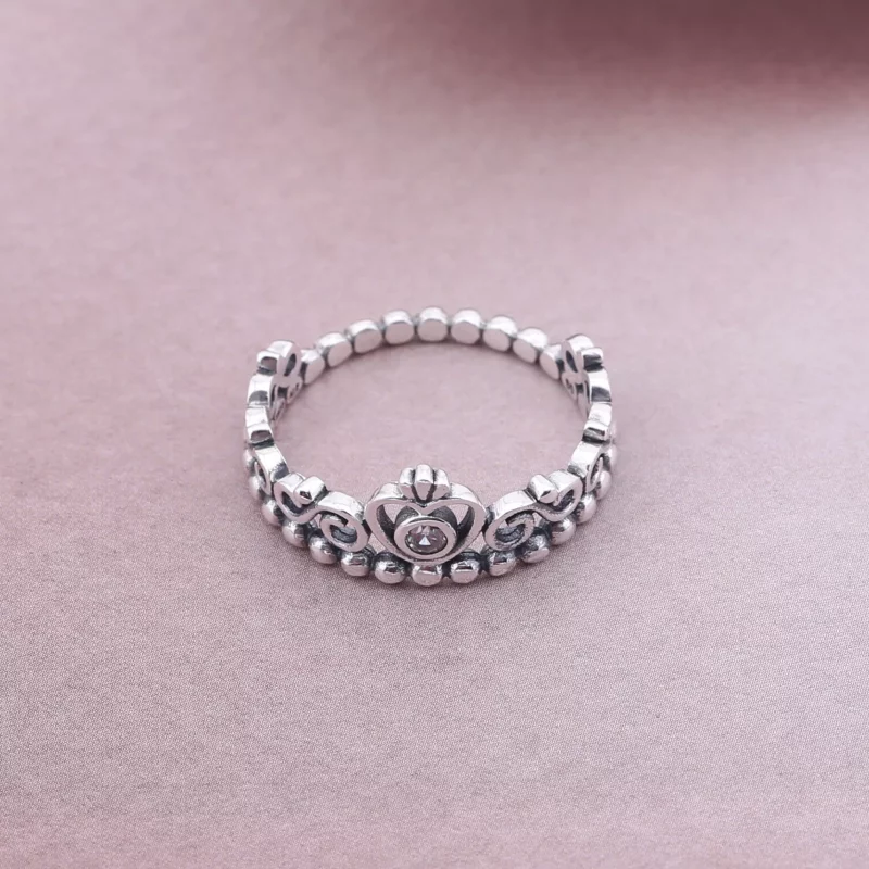 (imagen para) Anillo en plata de ley y circonita c&uacute;bica transparente - PANDORA - Ver 2