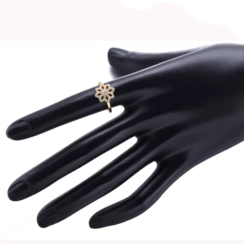 (imagen para) Anillo Encaje Botanique de Oro 14K - Pandora PANDORA - Ver 3