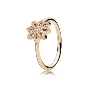(imagen para) Anillo Encaje Botanique de Oro 14K - Pandora PANDORA