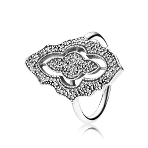 (imagen para) Anillo encaje brillante 190917CZ Anillos PANDORA