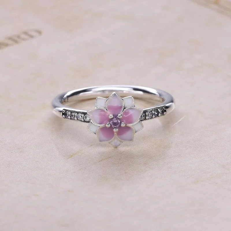 (imagen para) Anillo Florecer Magnolia 191026PCZ Anillos PANDORA - Ver 2