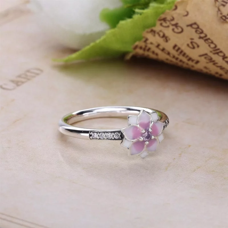 (imagen para) Anillo Florecer Magnolia 191026PCZ Anillos PANDORA - Ver 3